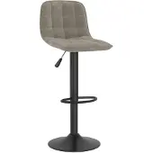 vidaXL Tabouret de bar en velours gris clair