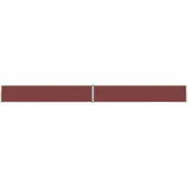 vidaXL Marquise latérale extensible 140x1200 cm Marron