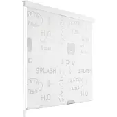 vidaXL Store roulant de douche 80x240 cm Éclaboussures