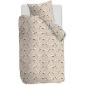 Ambiante Housse de Couette Ambiante Davin Natural Coton-140 x 200 / 220 cm | 1-personne