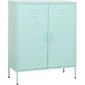 vidaXL Armoire de rangement Vert menthe 80x35x101,5 cm Acier