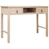 vidaXL Bureau Naturel 110 x 45 x 76 cm Bois