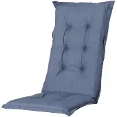 Madison Coussin de Chaise Extérieure Madison Basic Kobalt (Dossier Haut)