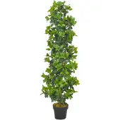 vidaXL Plante artificielle avec pot Laurier Vert 150 cm