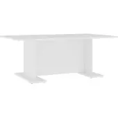 vidaXL Table basse blanche 103,5x60x40 cm Bois composite