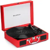 Ricatech RTT21 Advanced Red Tourne-disque portable