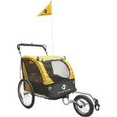 M-Wave Remorque De Vélo Stalwart 3 In 1 Junior