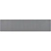 vidaXL Tapis de couloir Gris foncé 80x400 cm