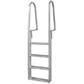 VidaXL Échelle de piscine/quai à 4 marches Aluminium 167 cm