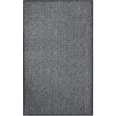 vidaXL Paillasson Gris 90x150 cm