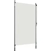 vidaXL Store extérieur 120 x 270 cm Crème