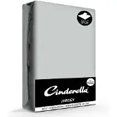 Cinderella Drap Housse Lit Articulé Cinderella Light Grey (Jersey)-160 x 200/210 cm