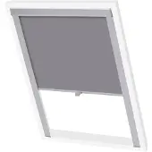 vidaXL Store d'obscurcissement Gris PK08