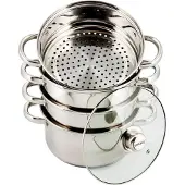KINGHOFF marmites a vapeur 2,5l 18cm 5 pieces KH3317