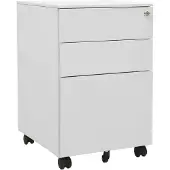 vidaXL Classeur mobile Gris clair 39x45x60 cm Acier