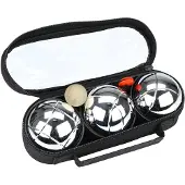 Get & go Ensemble Jeu De Boules III 3 boules Argenté CGA 52JO-CGA-Uni
