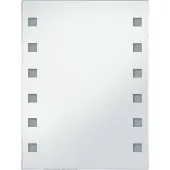 vidaXL Miroir mural de salle de bain avec LEDs 60x80 cm