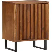 vidaXL Table de chevet 40x30x50 cm Bois de manguier massif