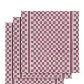 De Witte Lietaer Torchons De Witte Lietaer Groom Blanc et Fuchsia (3 unités)