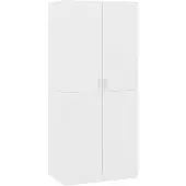 vidaXL Garde-robe Blanc 80x52x180 cm Bois d’ingénierie