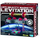 4M Frog Studio Home Laboratoire pour enfants, kit de lévitation magnétique anti-gravité