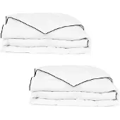vidaXL Couette en duvet d'hiver 2 pcs 150 x 200 cm