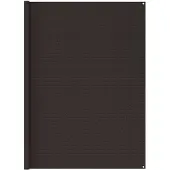 vidaXL Tapis de tente 250x400 cm Marron