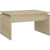 vidaXL Table basse chêne Sonoma 68x50x38 cm Bois composite