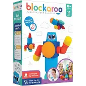 Blockaroo Blocs magnétiques en mousse Boîte Robot, 10dlg.