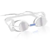 Malmsten Swedish Jewel Mirror Swimming Goggles Clair