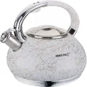 KINGHOFF Bouilloire avec sifflet GOLD 3,0L KH-1066 (3 l)