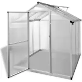 vidaXL Serre Renforcée Aluminium 3,46 m³