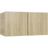 vidaXL Armoire TV suspendue Chêne Sonoma 60x30x30 cm