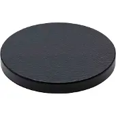 Prosperplast Plateforme mobile pour chariot rond à 4 roues, Noir, Gris