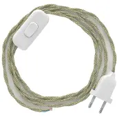 Creative Cables Câble De Lampe Braided 1.80 M