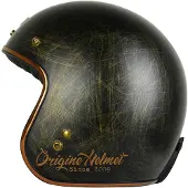 Origine Primo Scacco Open Face Helmet Jaune,Noir S