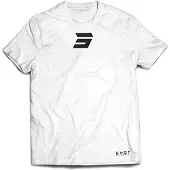 Shot Race Gear Symbol Short Sleeve T-shirt Blanc S Homme