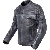 INVICTUS Dedalo Leather Jacket Gris L Homme