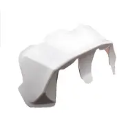 Arai Rx-7v Racing Ex2 Helmet Rear Spoiler Blanc
