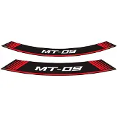 Puig Special Yamaha Mt-09 Rim Stripe Rouge