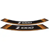 Puig 7590T Rim Strips Specials pour KAWASAKI Z1000 Orange