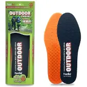 Footgel Semelles Outdoor Trekking-Eucalyptus-vert
