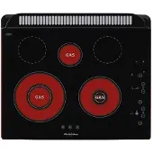 Vitrokitchen Table De Cuisson Mixte 301tgn 60 Cm 3 Feux