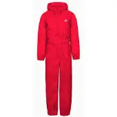 Trespass Button Suit Rouge 6-12 Months Enfants