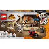LEGO Jurassic World 76945 La poursuite en moto de l’Atrociraptor