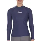 IQ-UV Uv Aqua Slim Fit Long Sleeve Rash Guard Bleu XS Femme
