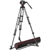 Manfrotto Rotule Avec Double Trépied En Carbone Et Stabilisateur De Sol 504x