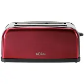 Solac Tl5416 Toaster Rouge One Size / EU Plug 220V