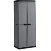 Keter Jolly High Armoire de rangement, gris 9732/0444