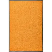 vidaXL Paillasson lavable Orange 60x90 cm